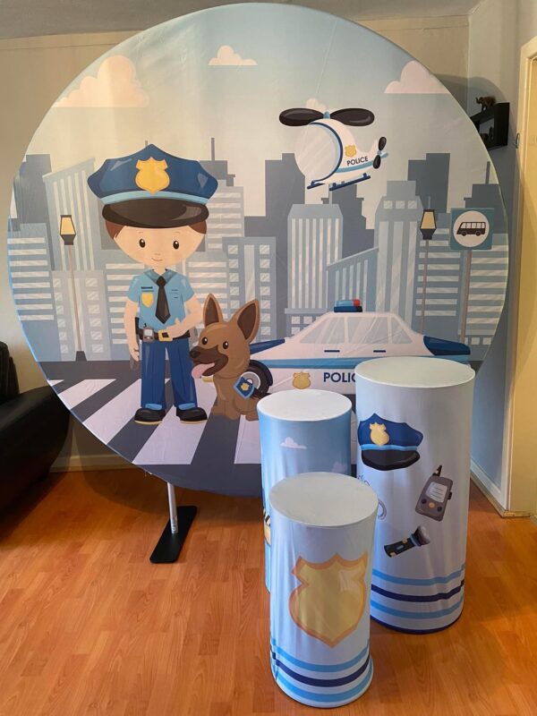 Police Backdrop
