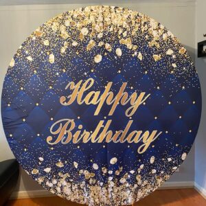 Happy Birthday Backdrop