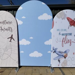How time flies backdrop